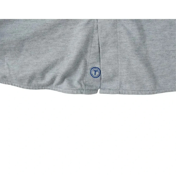 Twillory Shirt Untuckabl Mens Large Ash Gray Tailored Performance Button Up - Picture 9 of 10